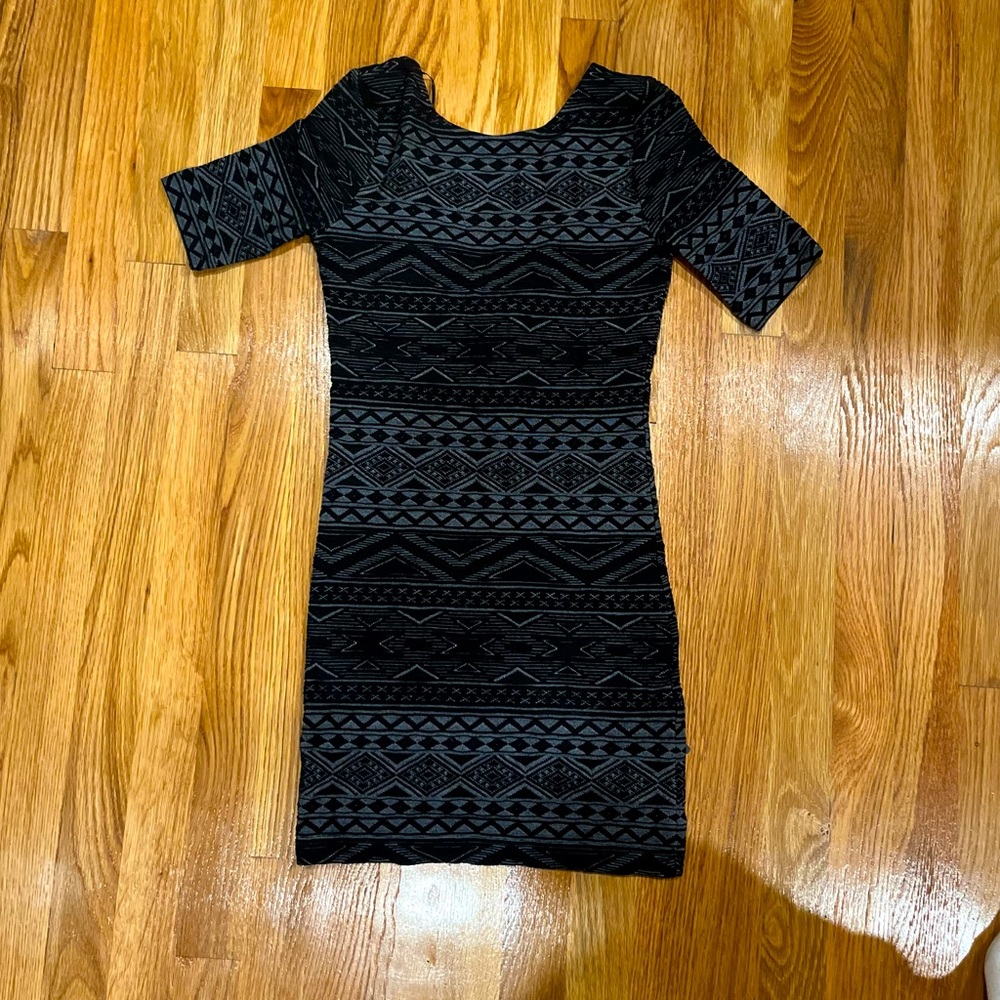 H&M Divided Black Dress Size 6 *New